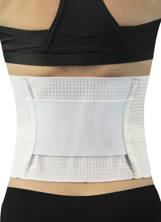 Bandagen - Stützbandagen mit Klettverschluss, in Farbe WEISS, in Ausführung Standard Ansicht 4