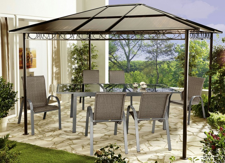 hardtop pavillon komplett mit seitenteilen in verschiedenen ausfuhrungen pavillons bader