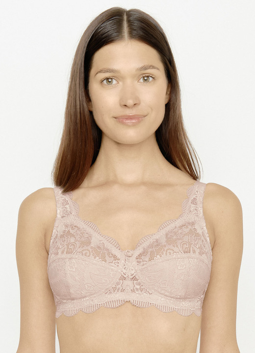 Soft-BH - Susa Zweierpack BH mit zarter Elastikspitze Ansicht 12 Soft-BH - Susa Zweierpack BH mit zarter Elastikspitze, in Größe 075 bis 110, in Cup E, in Farbe 2X WEISS Ansicht 12