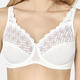 Bügel-BH - Triumph-Letizia Bügel-BH mit effektvoller Stickereispitze, in Größe 075 bis 100, in Cup D, in Farbe WEISS – Farbe WEISS – Ansicht 2