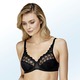- Triumph-Letizia Bügel-BH mit effektvoller Stickereispitze, in Größe 075 bis 100, in Cup B, in Farbe SCHWARZ – Farbe SCHWARZ – Ansicht 1
