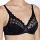 - Triumph-Letizia Bügel-BH mit effektvoller Stickereispitze, in Größe 075 bis 100, in Cup B, in Farbe SCHWARZ – Farbe SCHWARZ – Ansicht 2