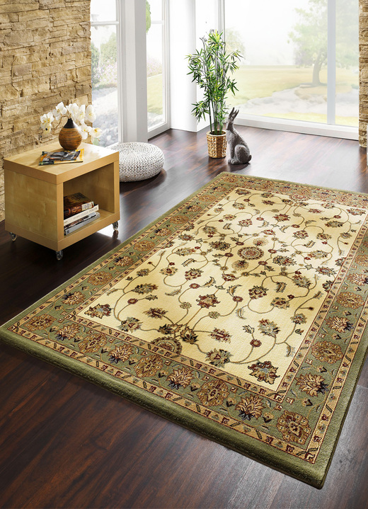 Klassisch - Brücken und Teppiche mit feinen floralen Details, in Größe 111 (Brücke, 60x105 cm) bis 288 (Teppich, 240x330 cm), in Farbe ROT Ansicht 7