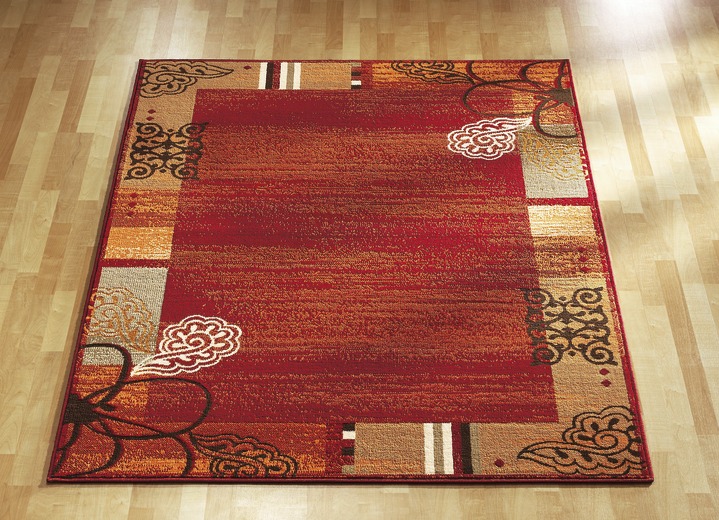 Klassisch - Gewebte Brücken und Teppiche mit Bordüre, in Größe 111 (Brücke, 60x110 cm) bis 288 (Teppich, 240x330 cm), in Farbe BEIGE Ansicht 4