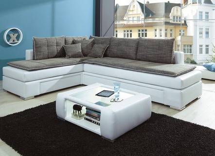 Boxspring Funktions-Ecke mit Topper