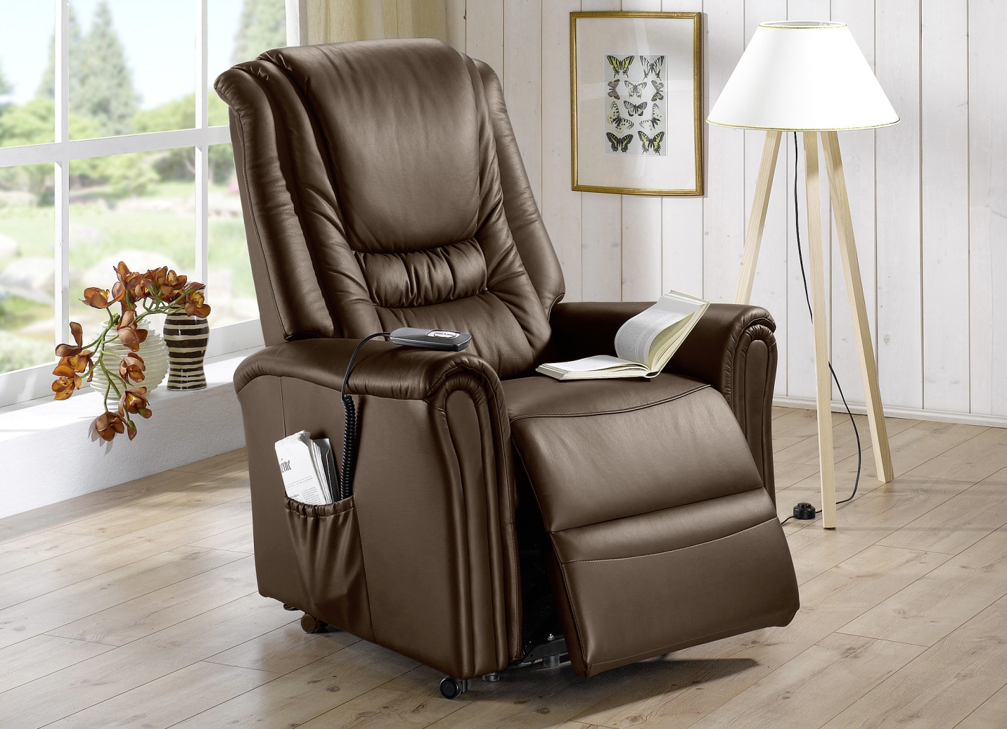 TV-Sessel mit elektrischer Aufstehhilfe - Stilmöbel | BADER