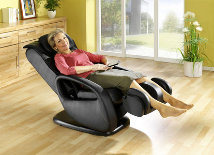 Komfortmöbel - Multifunktions-Massagesessel, in Farbe SCHWARZ