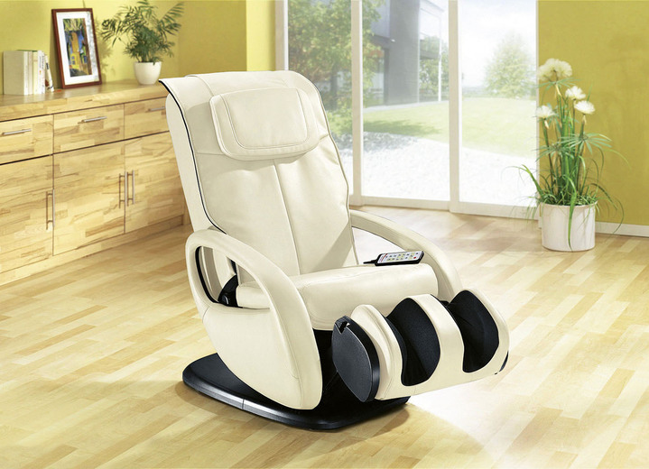 TV-Sessel / Relax-Sessel - Multifunktions-Massagesessel, in Farbe CREME Ansicht 2