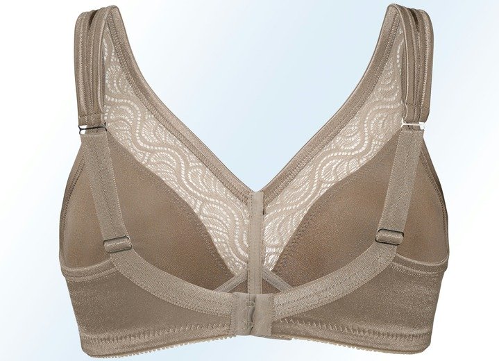 Soft-BH - Swegmark of Sweden Zweierpack BH mit Spitzeneinsätzen, in Größe 075 bis 115, in Cup C, in Farbe 1X BLEU, 1X WEISS Ansicht 7