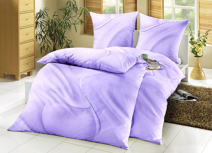 Bettwäschegarnituren - biberna Bettwäsche-Garnitur aus 100% Baumwolle Ansicht 4 Bettwäschegarnituren - biberna Bettwäsche-Garnitur aus 100% Baumwolle, in Größe 112 (80/80 cm + 135/200 cm) bis 115 (80/80 cm + 155/220 cm), in Farbe BLAU Ansicht 4