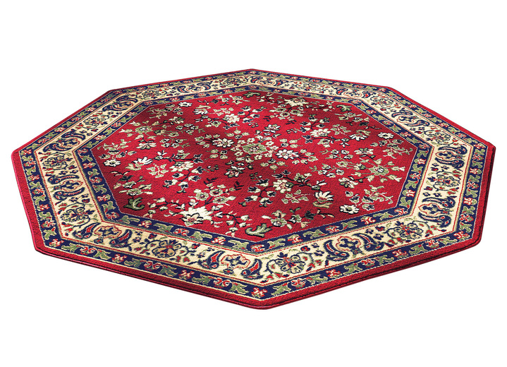 Klassisch - Ansprechende Teppiche, Brücken und Bettumrandung, in Größe 111 (Brücke, 60x110 cm) bis 323 (Teppich oval, 200x290 cm), in Farbe ROT Ansicht 1