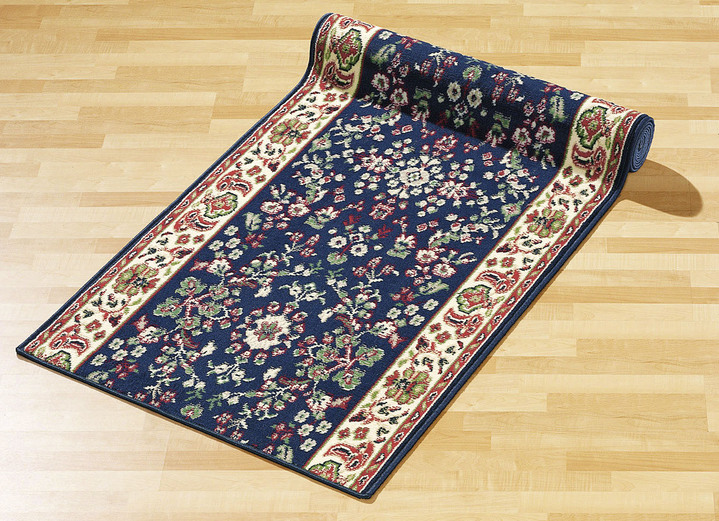 Läufer & Stufenmatten - Läufer in Wunschlänge, in Größe 001 (Läufer, 66 cm breit) bis 004 (Läufer, 120 cm breit), in Farbe BLAU Ansicht 1