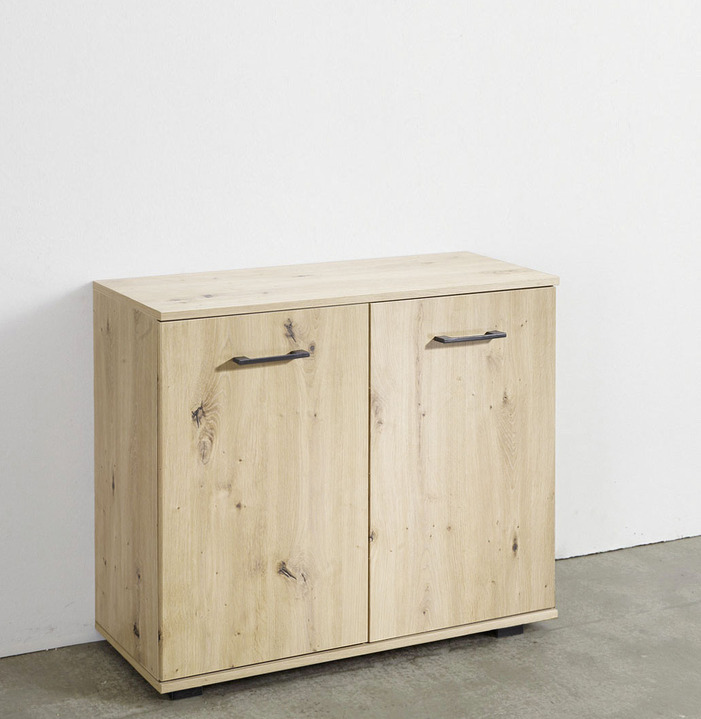 Kommoden - Kommoden in hochwertiger, stabiler Ausführung, in Farbe ARTISAN EICHE, in Ausführung Kommode mit 2 Nischen, Höhe 71 cm Ansicht 22