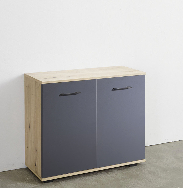 Kommoden - Kommoden in hochwertiger, stabiler Ausführung, in Farbe ARTISAN EICHE, in Ausführung Kommode mit 2 Nischen, Höhe 71 cm Ansicht 23