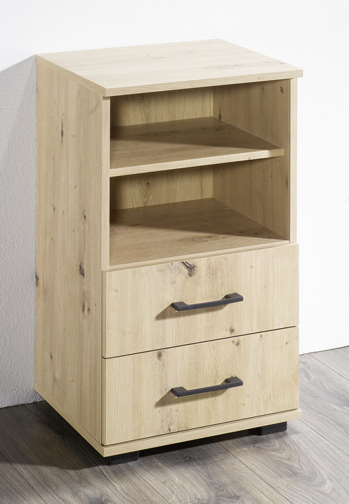 Wohnen - Kommoden in hochwertiger, stabiler Ausführung, in Farbe ARTISAN EICHE, in Ausführung Kommode mit 2 Nischen, Höhe 71 cm Ansicht 1