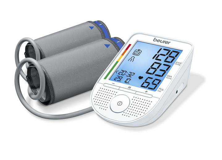 Medizinische Geräte & Technik  - Beurer Oberarm-Blutdruckmessgerät BM 69, in Farbe WEIß