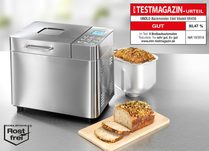 unold brotbackautomat backen bader
