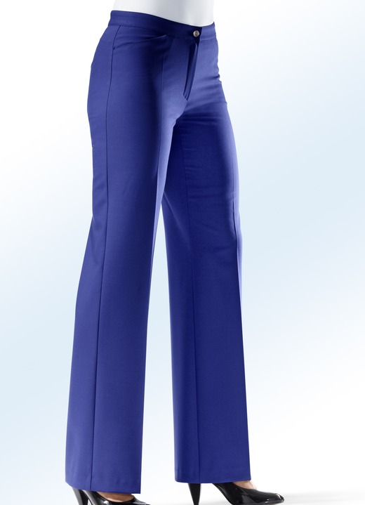 Hosen - Hose im schicken Business-Style, in Größe 023 bis 096, in Farbe ROYALBLAU Ansicht 1