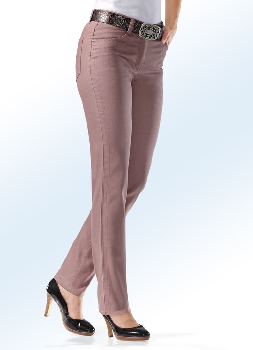 Hosen - Power-Stretch-Jeans, in Größe 018 bis 092, in Farbe WEISS Ansicht 6