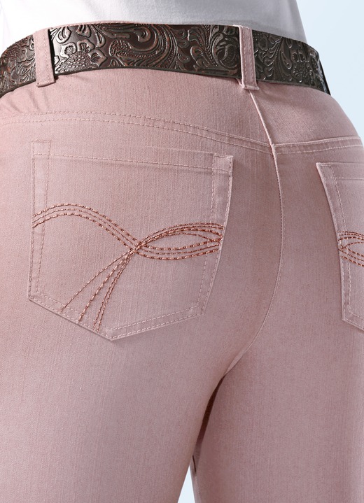 Hosen - Power-Stretch-Jeans, in Größe 018 bis 092, in Farbe WEISS Ansicht 7