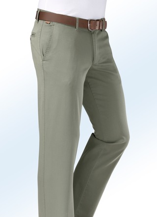 "Francesco Botti"-Hose aus Gabardine in zwei Farben