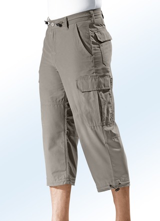 Herren Cargo Jeans Shorts Bermuda mit Dehnbund Capri Kurze Hose Short 3//4 Länge