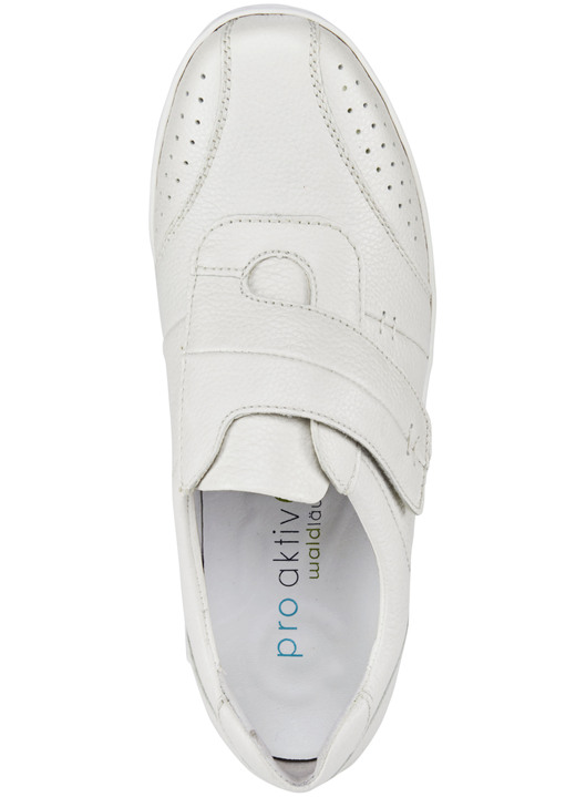 Slipper & Schnürschuhe - Waldläufer, bequeme Damen-Slipper, Weite H, mit herausnehmbarem Fußbett, in Größe 4 bis 8 1/2, in Farbe MATTSILBER Ansicht 6