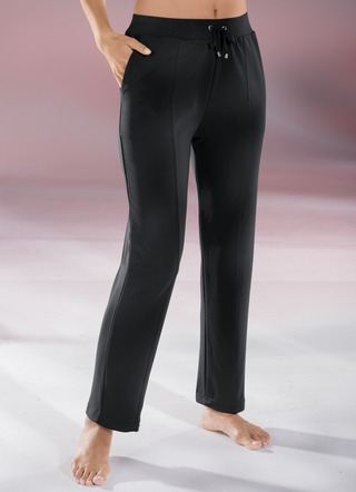 Bequeme Hose mit breitem Dehnbund in 4 Farben
