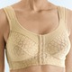 Soft-BH - Miss Mary BH mit Vorderverschluss – Farbe BEIGE Soft-BH - Miss Mary BH mit Vorderverschluss, in Größe 080 bis 110, in Cup E, in Farbe WEISS