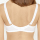 Bügel-BH - Susa Bügel-BH mit zauberhafter Elastikspitze, in Größe 075 bis 110, in Cup D, in Farbe ZARTAPRICOT – Farbe WEISS – Ansicht 2
