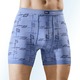 Slips & Unterhosen - Viererpack Unterhosen aus Feinripp mit Eingriff, in Größe 005 bis 014, in Farbe 2X JEANSBLAU MELIERT-BUNT, 2X GRAU MELIERT-BUNT – Farbe 2X JEANSBLAU MELIERT-BUNT, 2X GRAU MELIERT-BUNT – Ansicht 1
