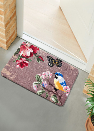 Fußmatten - Fußmatte Blaumeise in verschiedenen Größen, in Größe 100 (Fußmatte, 40x60 cm) bis 103 (Fußmatte, 50x70 cm), in Farbe BLAUMEISE – Farbe BLAUMEISE – Ansicht 