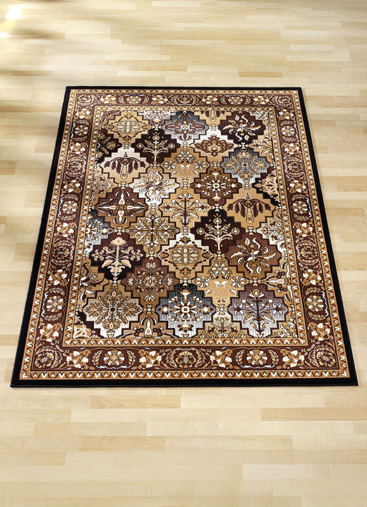 Klassisch - Gewebte Brücken und Teppiche, in Größe 111 (Brücke, 60x110 cm) bis 298 (Teppich, 280x365 cm), in Farbe BEIGE Ansicht 1