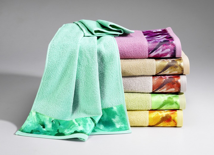 Handtücher - Frottier-Serie aus Baumwolle, in Größe 200 (1 Handtuch, 50/100 cm) bis 205 (5-teiliges Sparset), in Farbe TERRA