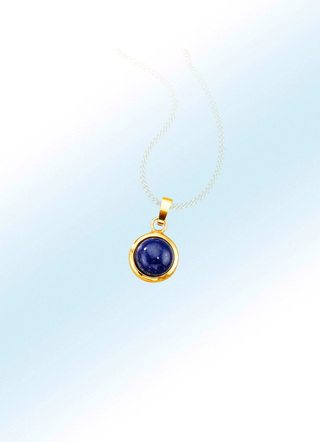 Anhänger mit echtem Lapislazuli
