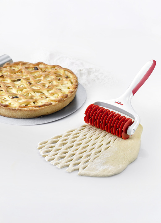 Backen - Gitterroller von Westmark für schön verzierte Kuchen, in Farbe ROT/WEISS Ansicht 1