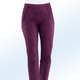 Hosen in Schlupfform - Trendige, samtweiche Hose, in Größe 018 bis 092, in Farbe BORDEAUX