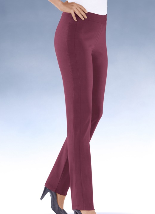 Hosen in Schlupfform - Hochelastische Hose in 13 Farben Ansicht 3 Hosen in Schlupfform - Hochelastische Hose in 13 Farben, in Größe 018 bis 245, in Farbe BEIGE Ansicht 3