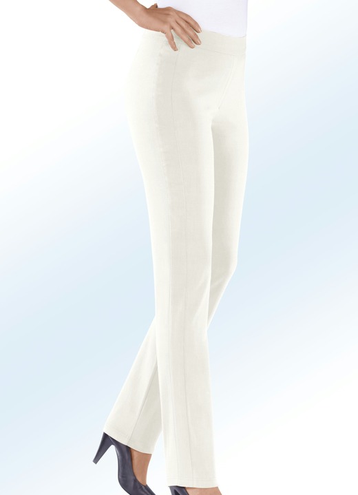 Hosen in Schlupfform - Hochelastische Hose in 13 Farben Ansicht 10 Hosen in Schlupfform - Hochelastische Hose in 13 Farben, in Größe 018 bis 245, in Farbe BEIGE Ansicht 10