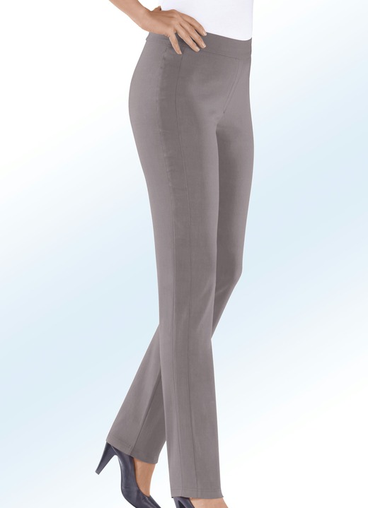 Hosen in Schlupfform - Hochelastische Hose in 13 Farben Ansicht 12 Hosen in Schlupfform - Hochelastische Hose in 13 Farben, in Größe 018 bis 245, in Farbe BEIGE Ansicht 12