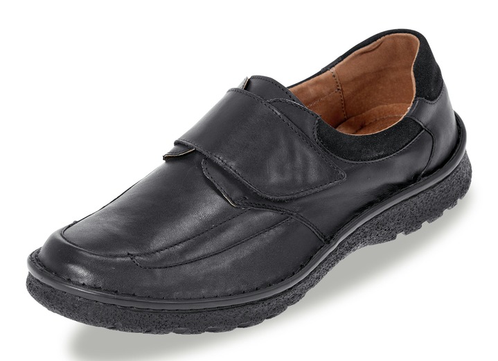 Slipper mit herausnehmbarem Lederfußbett, Extraweite K Slipper mit herausnehmbarem Lederfußbett, Extraweite K
