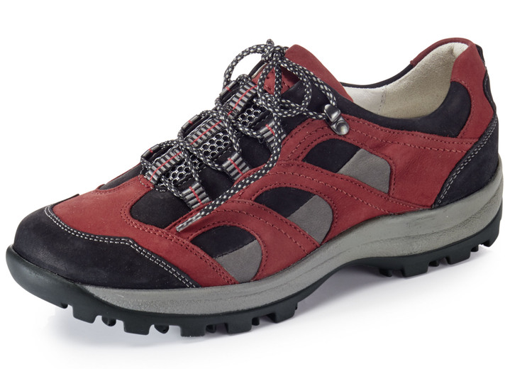 Slipper & Schnürschuhe - Waldläufer, sportliche Damen-Schnürschuhe, Weite H, mit herausnehmbarem Fußbett, in Größe 4 1/2 bis 9, in Farbe GRAU Ansicht 10