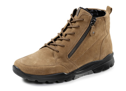 Waldläufer, gefütterte Damen-Stiefeletten, Weite H, mit herausnehmbarem Fußbett