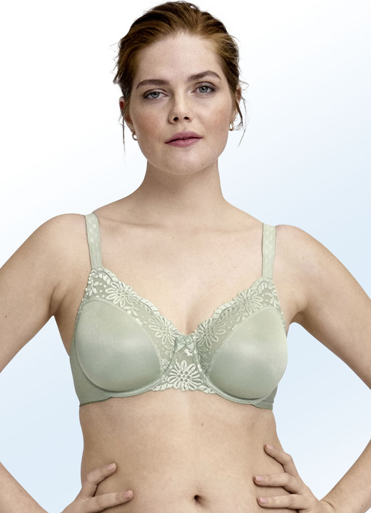 Wäsche - Triumph-Ladyform Soft-Minimizer Bügel-BH, in Größe 075 bis 095, in Cup G, in Farbe MINT Ansicht 1