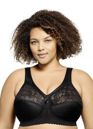 Glamorise Stütz-BH mit Spitze
