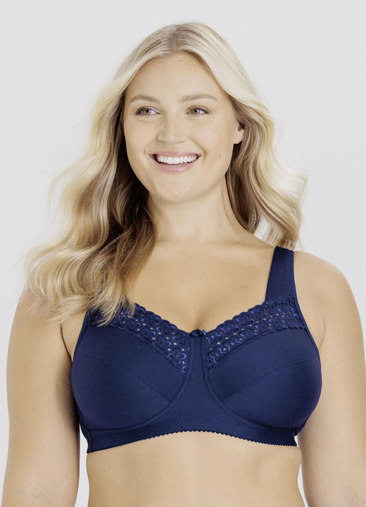 Soft-BH - Miss Mary BH mit Stickerei, in Größe 080 bis 110, in Cup D, in Farbe ROSÉ Ansicht 10