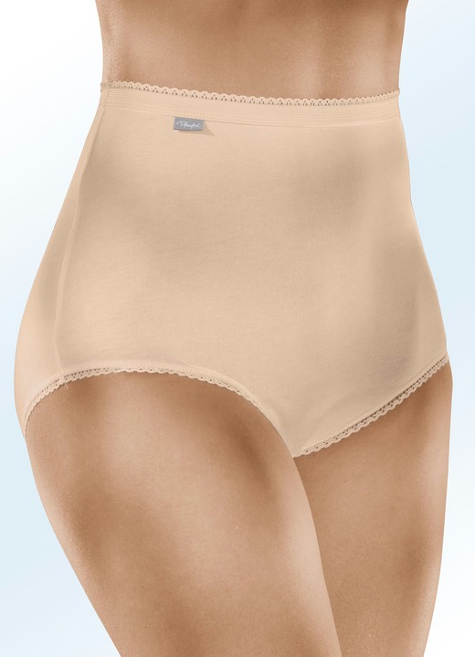 Slips - Playtex Dreierpack Slips in extra hoher Form, in Größe 040 bis 054, in Farbe HAUT Ansicht 1