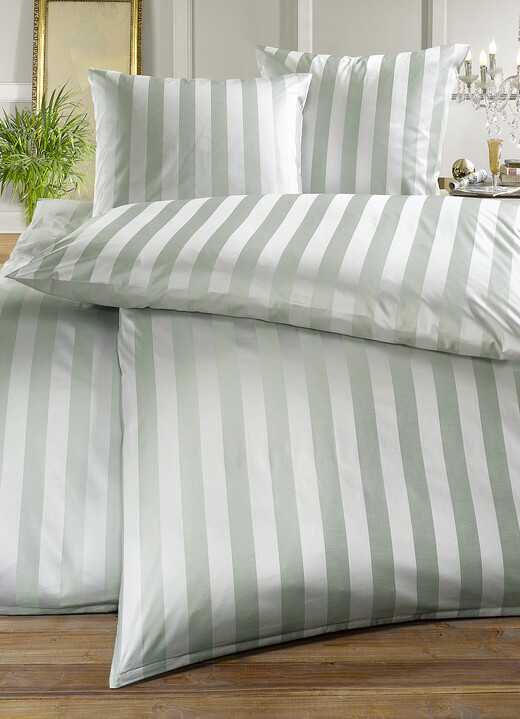 Bettwäschegarnituren - Hochwertige Bettwäsche aus dem Hause BAUER, in Größe 120 (Kissenbezug, 80/ 80 cm) bis 215 (Deckenbezug, 155/220 cm), in Farbe BEIGE Ansicht 4