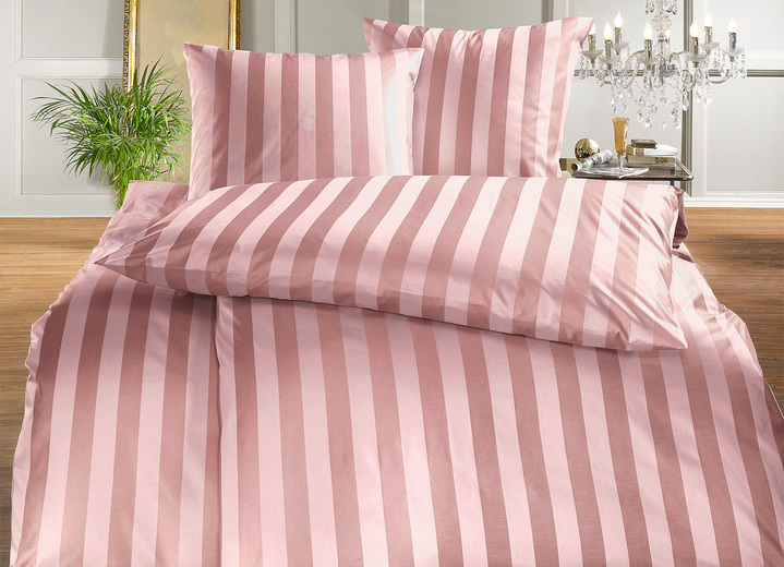 Bettwäschegarnituren - Hochwertige Bettwäsche aus dem Hause BAUER, in Größe 120 (Kissenbezug, 80/ 80 cm) bis 215 (Deckenbezug, 155/220 cm), in Farbe BEIGE Ansicht 6