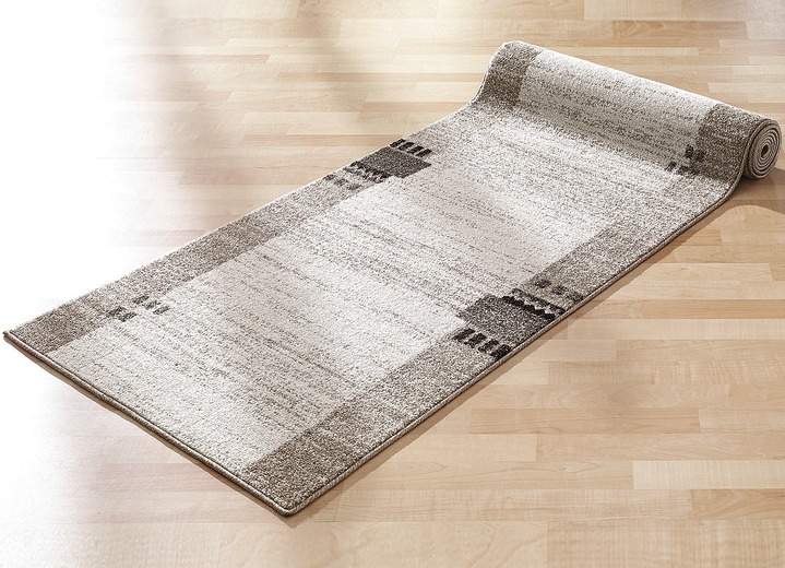 Läufer & Stufenmatten - Läufer mit Melange-Effekt in Wunschlänge Ansicht 2 Läufer & Stufenmatten - Läufer mit Melange-Effekt in Wunschlänge, in Größe 102 (Läufer, 67 cm breit) bis 106 (Läufer, 100 cm breit), in Farbe BEIGE Ansicht 2